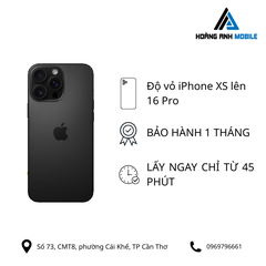 Độ vỏ iPhone Xs lên 16 Pro