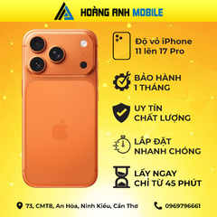 Độ vỏ iphone 11 lên 17 Pro