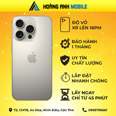 Độ vỏ iPhone Xr lên 16 Pro