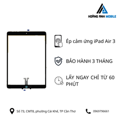 Ép cảm ứng iPad Air 3
