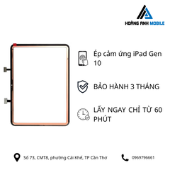 Ép cảm ứng iPad Gen 10