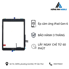 Ép cảm ứng iPad Gen 6