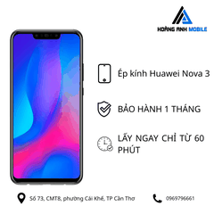 Ép kính Huawei Nova 3