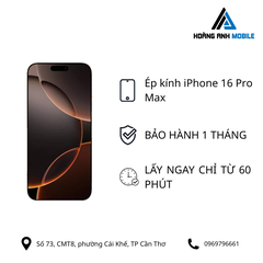 Ép kính iPhone 16 Pro Max
