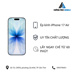 Ép kính iPhone 17 Air