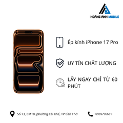 Ép kính iPhone 17 Pro