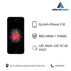 Ép kính iPhone 5 SE