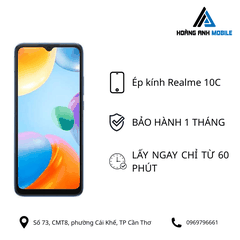 Ép kính Realme 10C