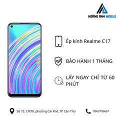 Ép kính Realme C17