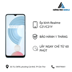 Ép kính Realme C21/C21Y