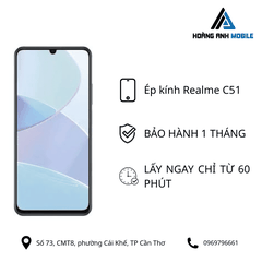 Ép kính Realme C51