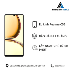 Ép kính Realme C55