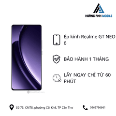 Ép kính Realme GT NEO 6