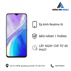 Ép kính Realme Xt
