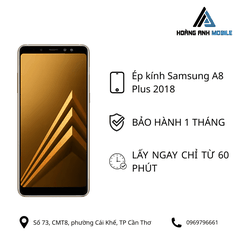 Ép kính Samsung A8 Plus 2018