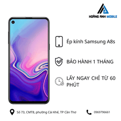Ép kính Samsung A8s