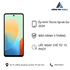 Ép kính Tecno Sprak Go 2024