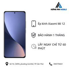 Ép kính Xiaomi Mi 12