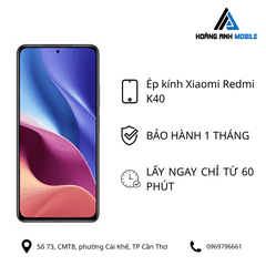 Ép kính Xiaomi Redmi K40