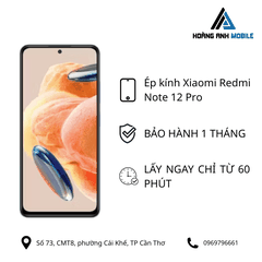 Ép kính Xiaomi Redmi Note 12 Pro