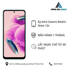 Ép kính Xiaomi Redmi Note 12s