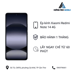 Ép kính Xiaomi Redmi Note 14 4G