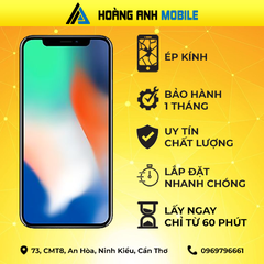 Ép kính iPhone X