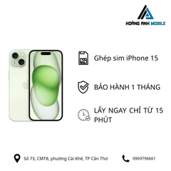 Ghép sim iPhone 15 Series