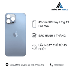 iPhone XS Max thay lưng 13 Pro Max/14 Pro Max cam to