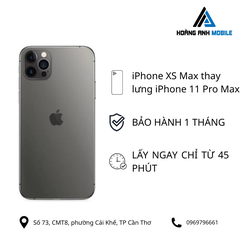 iPhone XS Max thay lưng iPhone 11PRM/12PRM/13PRM/14PRM cam nhỏ