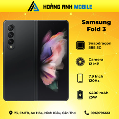 Samsung Z Fold 3 -  12.256GB (Thanh Lý)