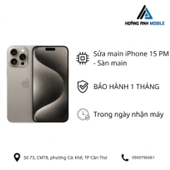 Sửa main iPhone 15 PM - Sàn main