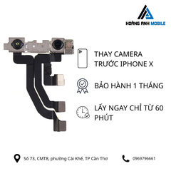 Thay camera trước iPhone X