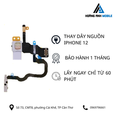 Thay dây nguồn iPhone 12