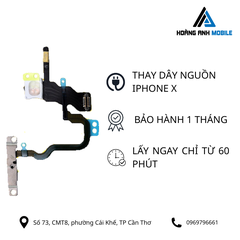 Thay dây nguồn iPhone X