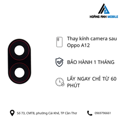 Thay kính camera sau Oppo A12
