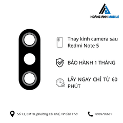 Thay kính camera sau Redmi Note 5