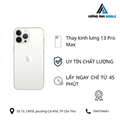 Thay kinh lưng 13 Pro Max