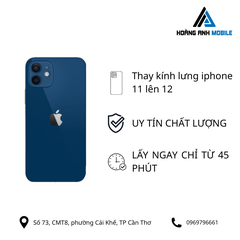 Thay kính lưng iPhone 11 lên 12