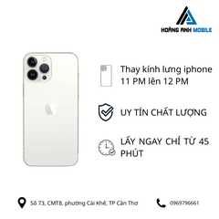 Thay kính lưng iPhone 11 Pro lên 12 Pro/13Pro/14Pro
