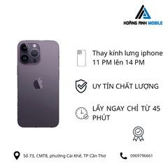Thay kính lưng iphone 11 Pro Max lên 12prm/13prm /14prm