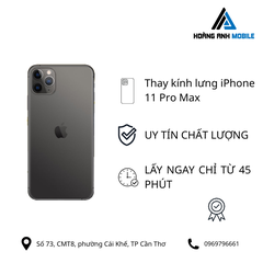 Thay kính lưng iPhone 11 Pro Max