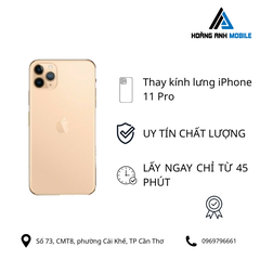 Thay kính lưng iPhone 11 Pro