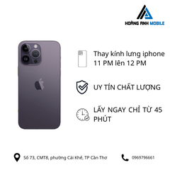 Thay kính lưng iPhone 11Prm lên 12Prm/13Prm/14Prm ( CAM NHỎ)
