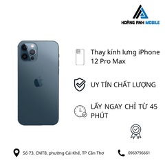 Thay kính lưng iPhone 12 Pro Max