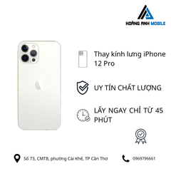 Thay kính lưng iPhone 12 Pro