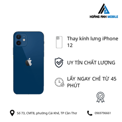 Thay kính lưng iPhone 12