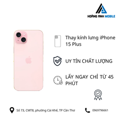 Thay kính lưng iPhone 15 Plus