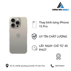 Thay kính lưng iPhone 15 Pro
