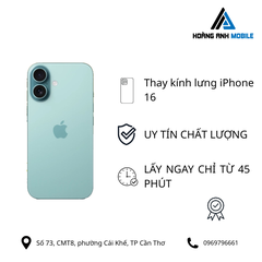 Thay kính lưng iPhone 16